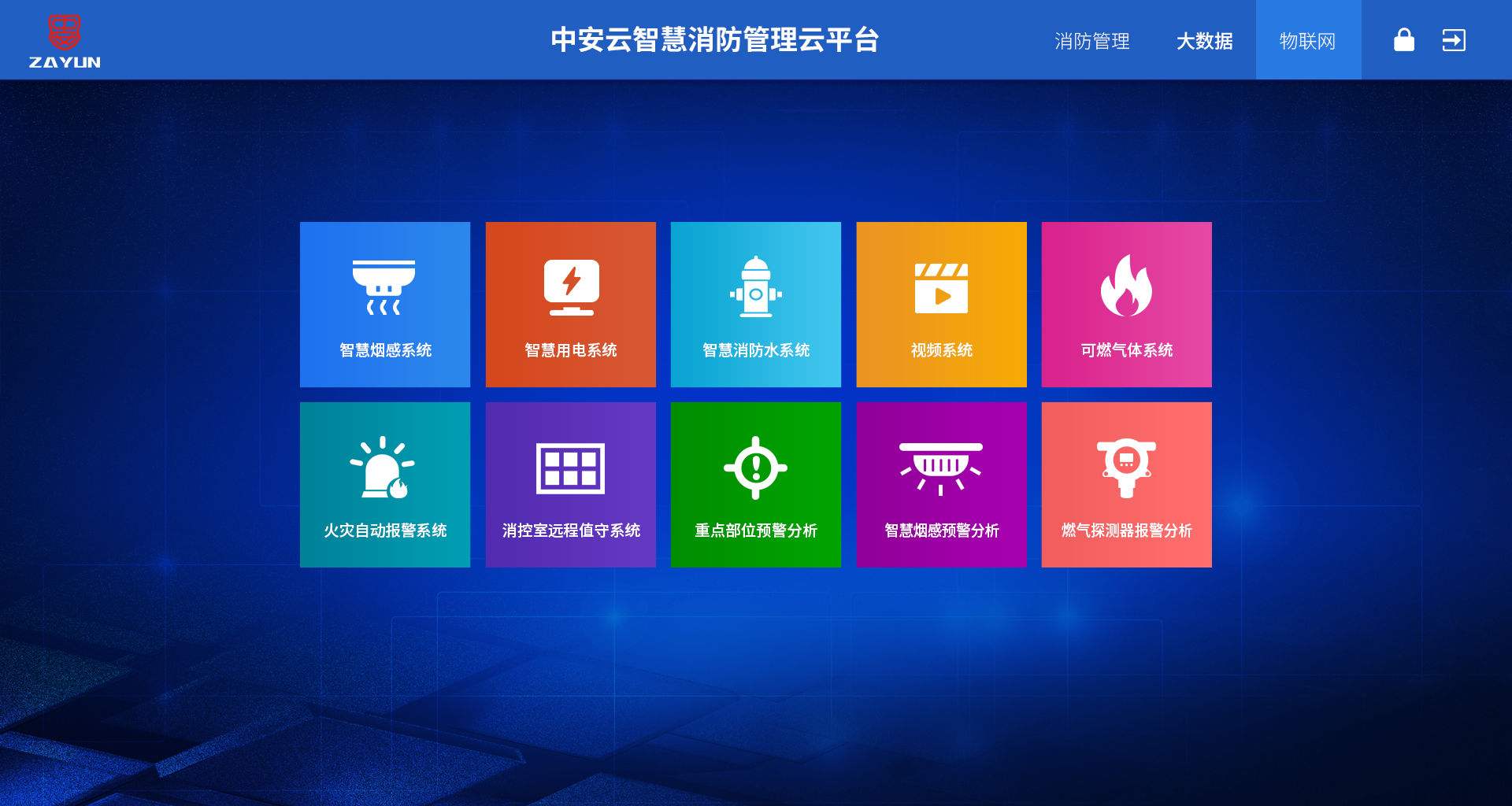 中安云智慧安全综合管理平台